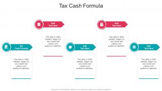 Tax Cash Formula In Powerpoint And Google Slides Cpb
