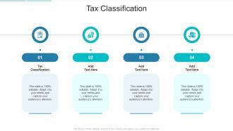 Tax Classification In Powerpoint And Google Slides Cpb