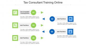 Tax Consultant Training Online Ppt Powerpoint Presentation Icon Example Cpb