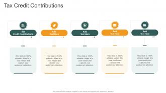 Tax Credit Contributions In Powerpoint And Google Slides Cpb