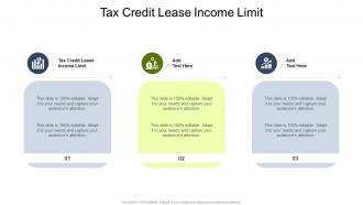Tax Credit Lease Income Limit In Powerpoint And Google Slides Cpb