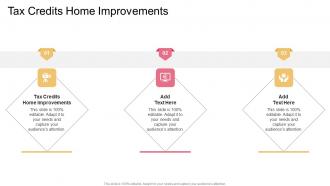 Tax Credits Home Improvements In Powerpoint And Google Slides Cpb