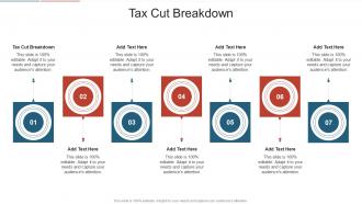 Tax Cut Breakdown In Powerpoint And Google Slides Cpb