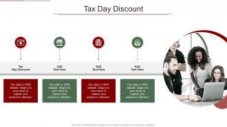 Tax Day Discount In Powerpoint And Google Slides Cpb