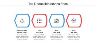 Tax deductible advice fees ppt powerpoint presentation layouts design ideas cpb