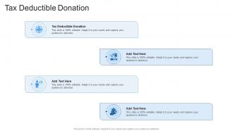 Tax Deductible Donation In Powerpoint And Google Slides Cpb