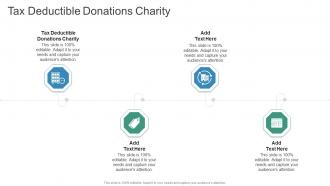 Tax Deductible Donations Charity In Powerpoint And Google Slides Cpb