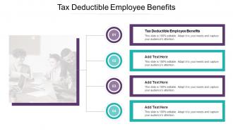 Tax Deductible Employee Benefits In Powerpoint And Google Slides Cpb