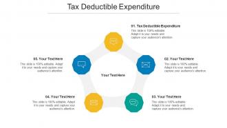 Tax Deductible Expenditure Ppt Powerpoint Presentation Ideas Files Cpb