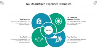 Tax deductible expenses examples ppt powerpoint presentation backgrounds cpb