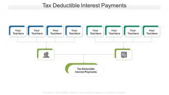Tax deductible interest payments ppt powerpoint presentation themes cpb
