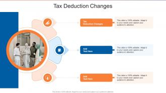 Tax Deduction Changes In Powerpoint And Google Slides Cpb