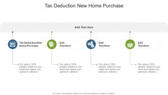 Tax Deduction New Home Purchase In Powerpoint And Google Slides Cpb