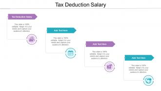 Tax Deduction Salary In Powerpoint And Google Slides