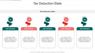 Tax Deduction State In Powerpoint And Google Slides Cpb