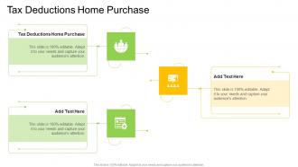 Tax Deductions Home Purchase In Powerpoint And Google Slides Cpb