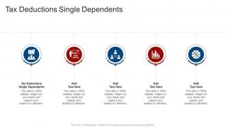 Tax Deductions Single Dependents In Powerpoint And Google Slides Cpb
