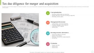 Tax Due Diligence For Merger And Acquisition