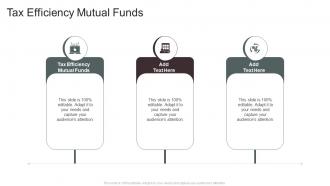 Tax Efficiency Mutual Funds In Powerpoint And Google Slides Cpb