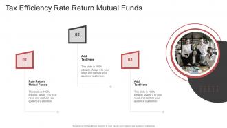 Tax Efficiency Rate Return Mutual Funds In Powerpoint And Google Slides Cpb