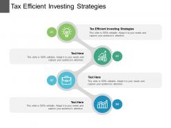 Tax efficient investing strategies ppt powerpoint presentation styles outline cpb