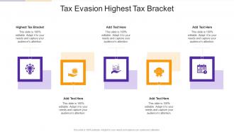 Tax Evasion Highest Tax Bracket In Powerpoint And Google Slides Cpb