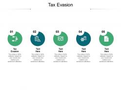 Tax evasion ppt powerpoint presentation gallery icons cpb