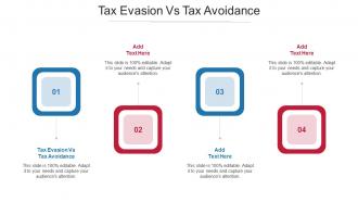 Tax Evasion Vs Tax Avoidance Ppt Powerpoint Presentation Professional Cpb
