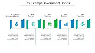Tax Exempt Government Bonds Ppt Powerpoint Presentation Professional Format Cpb