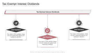 Tax Exempt Interest Dividends In Powerpoint And Google Slides Cpb