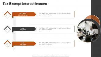 Tax Exempt Interest Income In Powerpoint And Google Slides Cpb