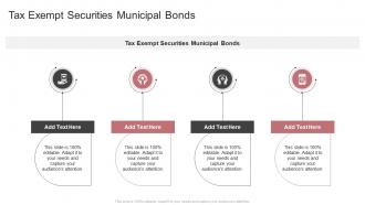 Tax Exempt Securities Municipal Bonds In Powerpoint And Google Slides Cpb