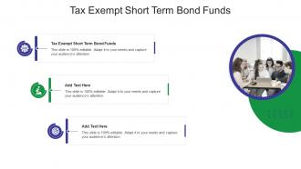 Tax Exempt Short Term Bond Funds In Powerpoint And Google Slides Cpb