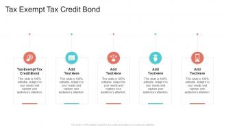 Tax Exempt Tax Credit Bond In Powerpoint And Google Slides Cpb