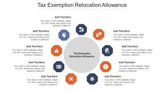 Tax Exemption Relocation Allowance Ppt Powerpoint Presentation Layouts Cpb
