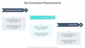 Tax Exemption Requirements In Powerpoint And Google Slides Cpb