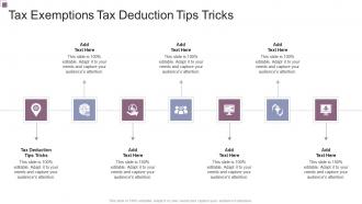 Tax Exemptions Tax Deduction Tips Tricks In Powerpoint And Google Slides Cpb