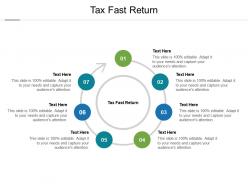Tax fast return ppt powerpoint presentation inspiration microsoft cpb
