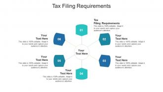 Tax filing requirements ppt powerpoint presentation outline sample cpb