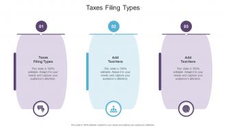 Tax Filing Types In Powerpoint And Google Slides Cpb