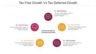 Tax Free Growth Vs Tax Deferred Growth Ppt Powerpoint Presentation Inspiration Show Cpb