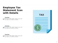 Tax icon business dollar statement payment proportion individual analyses