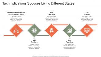 Tax Implications Spouses Living Different States In Powerpoint And Google Slides Cpb