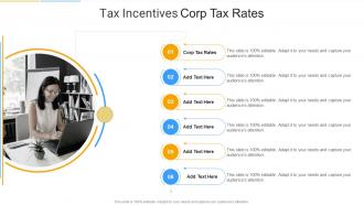 Tax Incentives Corp Tax Rates Corp Tax Rates In Powerpoint And Google Slides Cpb