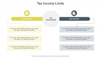 Tax Income Limits In Powerpoint And Google Slides Cpb