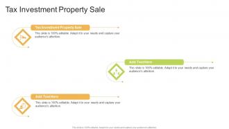 Tax Investment Property Sale In Powerpoint And Google Slides Cpb