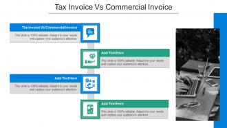 Tax Invoice Vs Commercial Invoice In Powerpoint And Google Slides Cpb