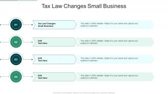Tax Law Changes Small Business In Powerpoint And Google Slides Cpb