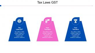 Tax Laws GST Ppt Powerpoint Presentation File Diagrams Cpb