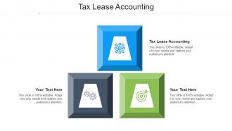 Tax Lease Accounting Ppt Powerpoint Presentation Show Icon Cpb